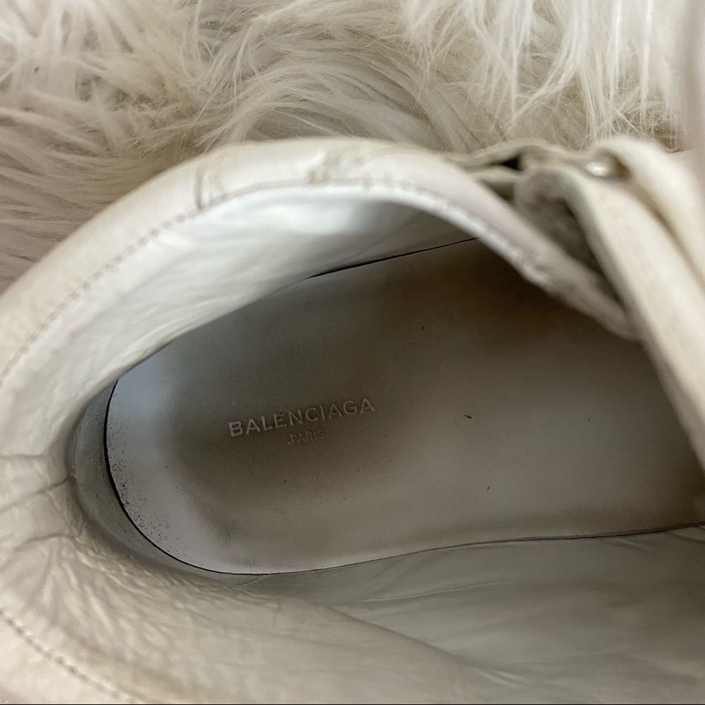 Balenciaga Arena 341760 high top leather lace up sneakers 8 EUR 41 - Picture 13 of 13